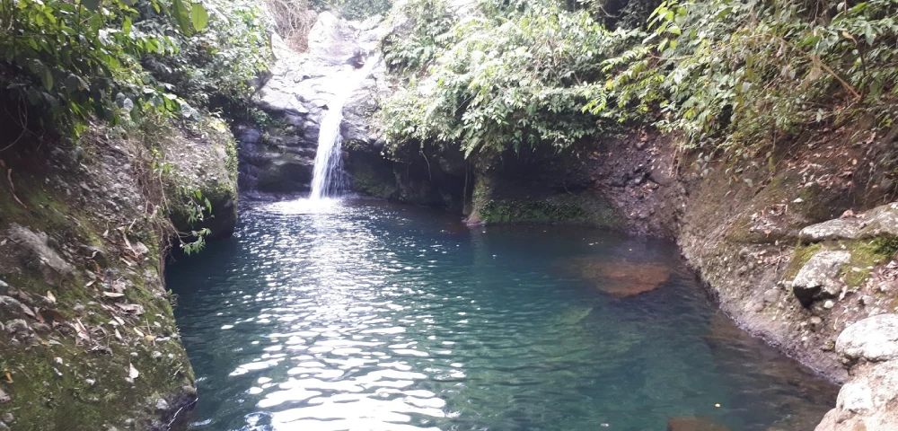 Pesona Air Terjun Tibu Ijo Lombok