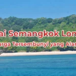 Pantai Semangkok di Lombok